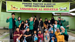Mahasiswa Farmasi UMRI Tanamkan Nilai Bela Negara Kepada Anak-anak Panti Asuhan Assobirin