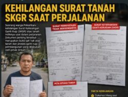 Warga Pekanbaru Kehilangan Surat Tanah SKGR, Diduga Tercecer Saat Perjalanan