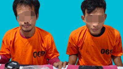 Polres Pelalawan Berhasil Amankan Warga Akan Edarkan Ganja di Desa Mulya Jaya