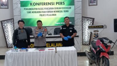 Polres Pelalawan Berhasil Amankan Pelaku Curas Yang Sempat Lari ke Propinsi Banten