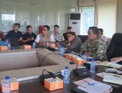 Bupati Zukri Pimpin Rapat Dukungan Penanganan Jalan Lintas Bono Ruas Sebekek–Segamai
